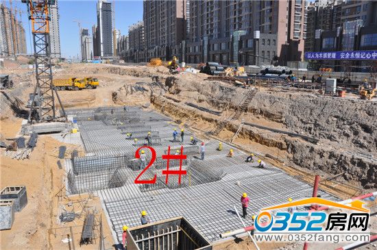 5月28日碧水云天御河湾2号楼工地