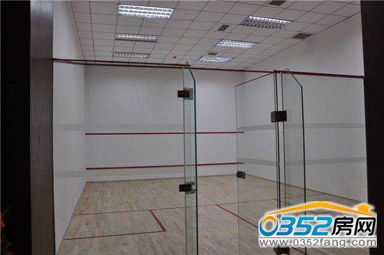 运动会所壁球馆实景图