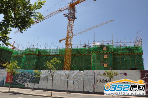 御昌佳园二期20号楼已建到5层(6月10日)