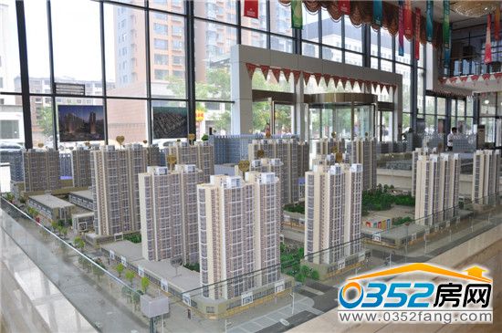 东信国际建材家居广场沙盘图