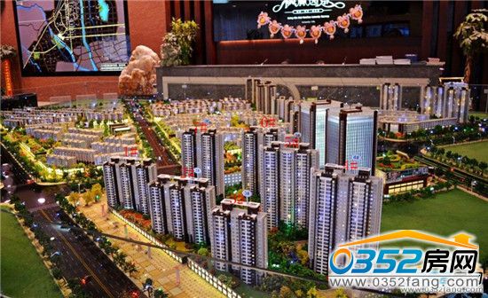 枫林逸景沙盘图