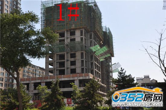 御滨园1号楼6月20日工程进度