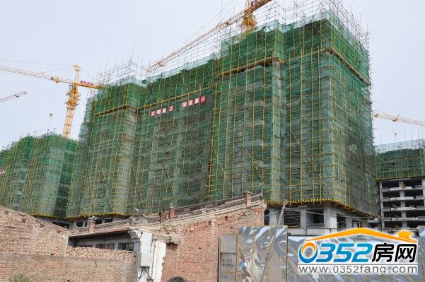 睿和锦城B8号楼实景图(7月8日)