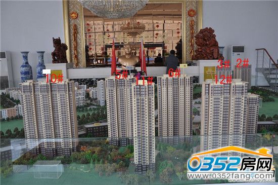 凯顺佳园沙盘图