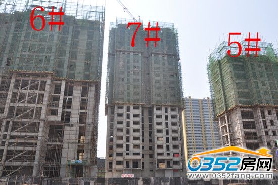 6月28日金水湾部分楼体工程进度展示