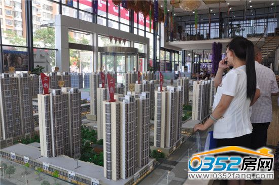 东信国际建材家居广场二期沙盘