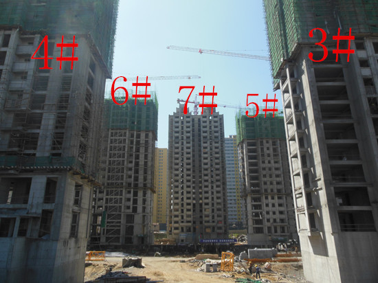 9月3日金水湾工程进度实景图