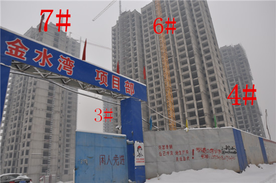 2015年1月13日金水湾雪景