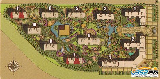 千禧御东画卷项目鸟瞰图