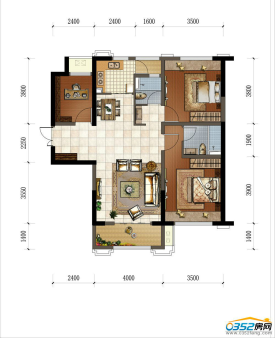 月星国际家居广场3室2厅2卫