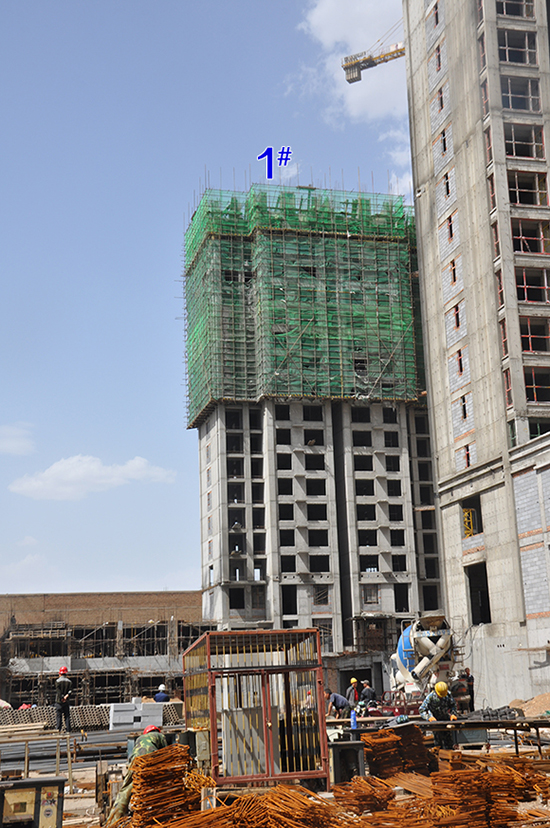 金水湾1号楼工程进度