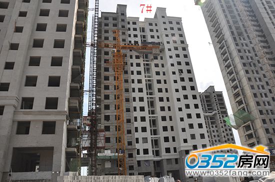 东方名城·好旺角7#外墙保温层已经完成 东方名城·好旺角7#外墙保温层已经完成