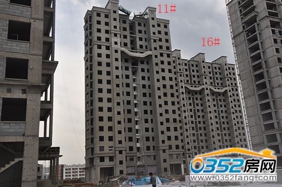 东方名城·好旺角11#外墙保温层已经完成