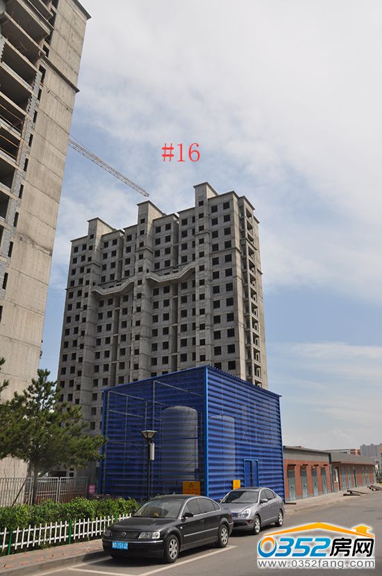 东方名城·好旺角16#外墙保温层已经完成 东方名城·好旺角16#外墙保温层已经完成