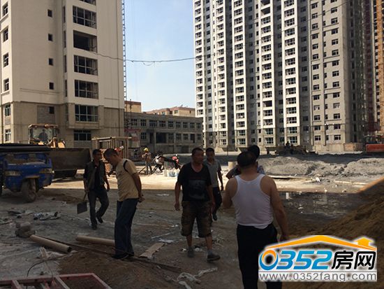 金水湾施工现场