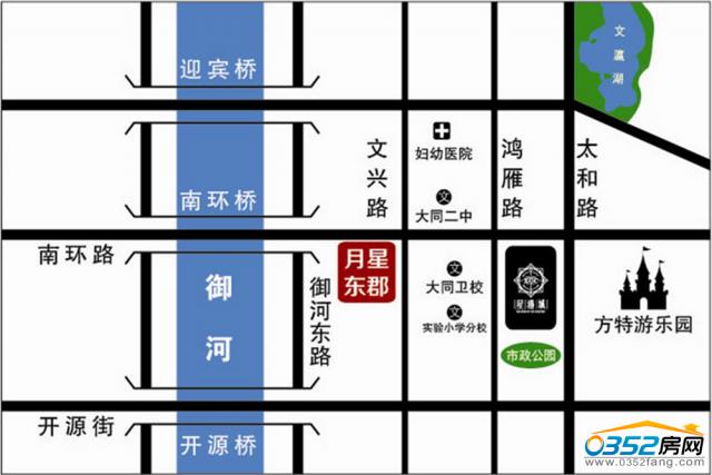 月星东郡区位图