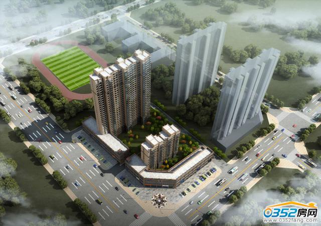 盛世名都鸟瞰图