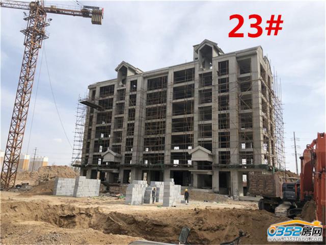 绿洲西城四期23号楼工程进度