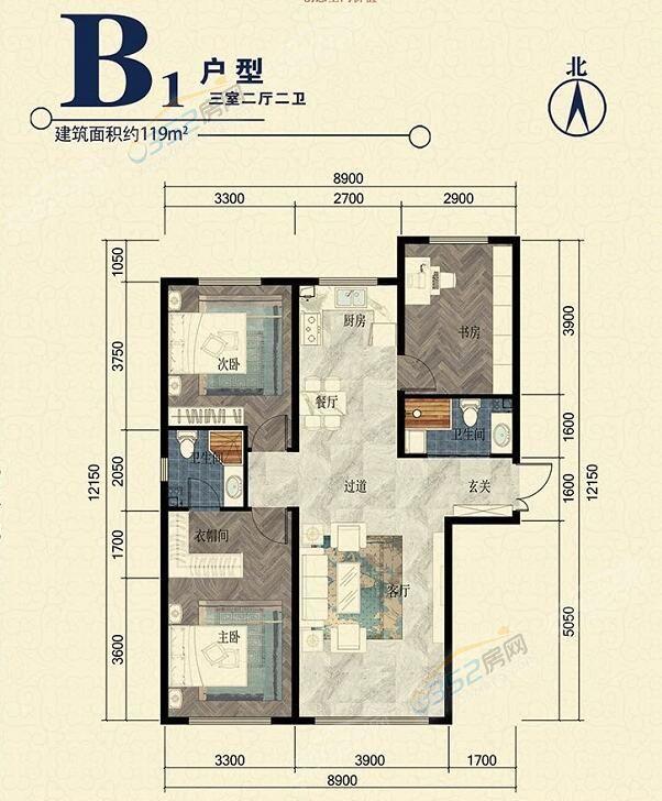 邢台月亮湾户型图图片